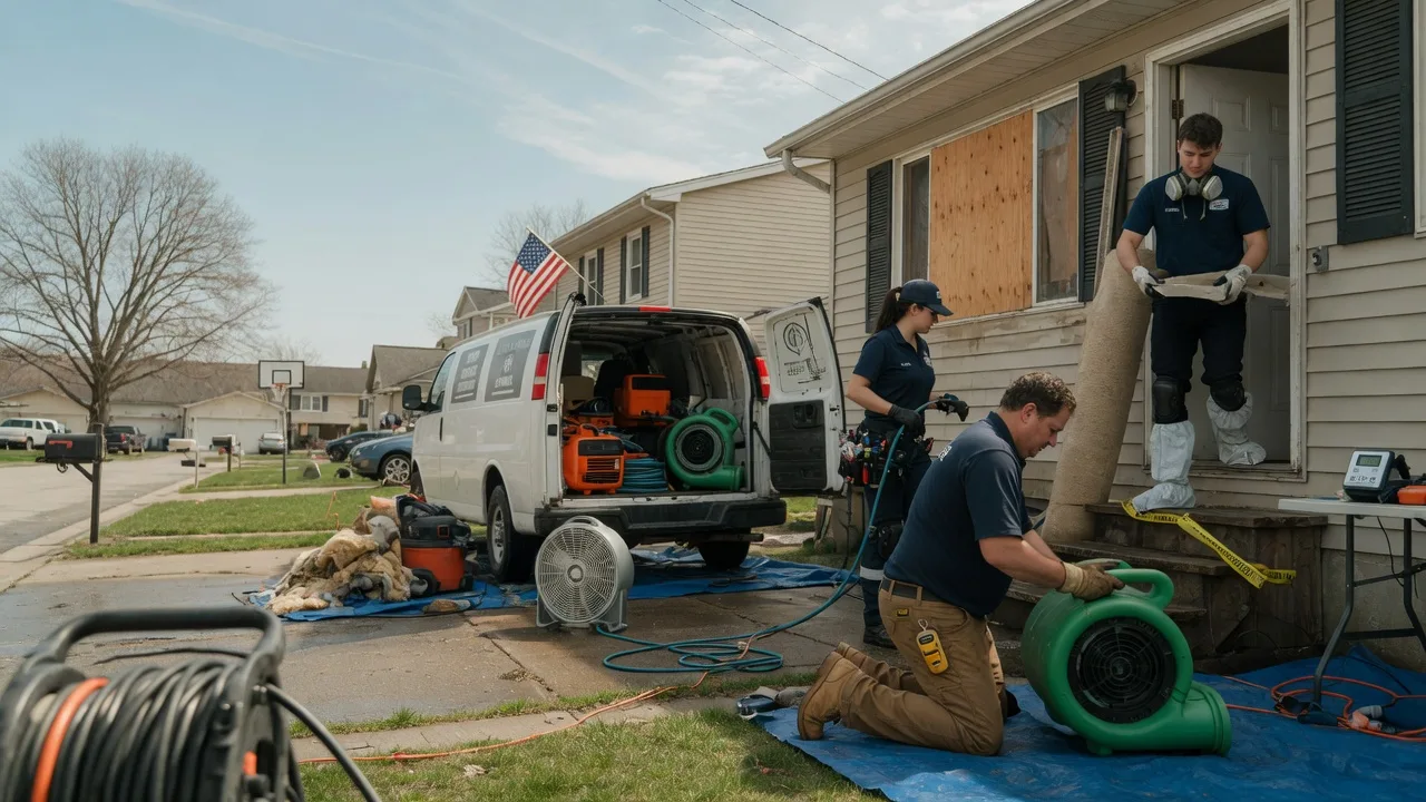 Water Damage Restoration in Baltic, SD near me
